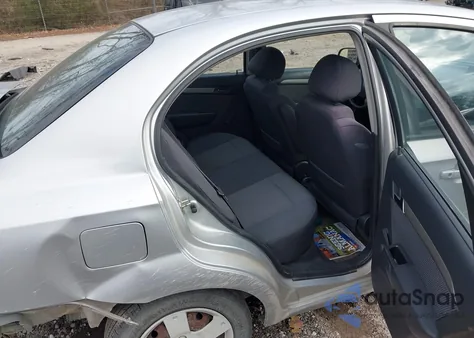 2008 Chevrolet Aveo Ls из США, поврежденный, VIN KL1TD56658B042794